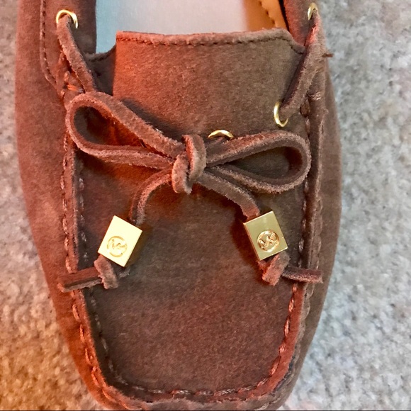 Michael Kors Suede Camel Loafers | ME16E | 8.5 - Picture 2 of 7